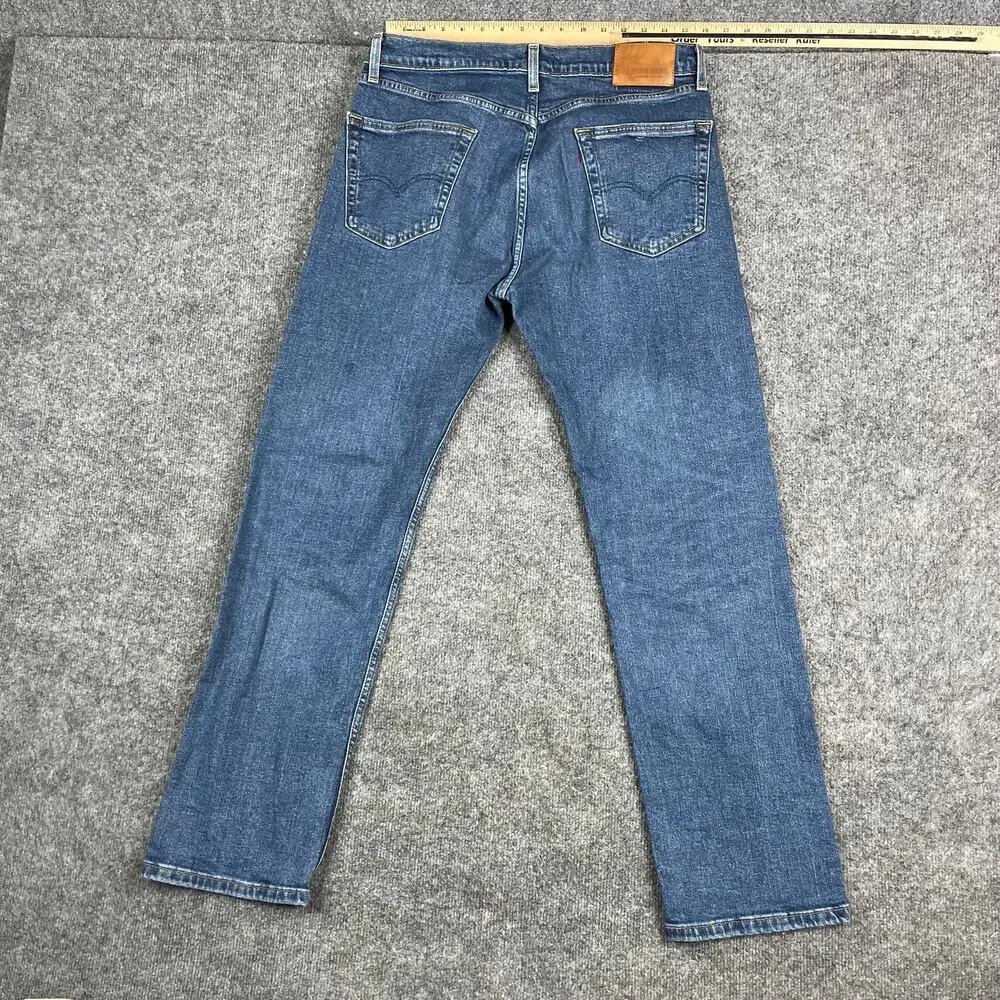 Urban Color Jeans Mens Size W34 L32 Blue Straight Leg Casual‎ Denim Classic